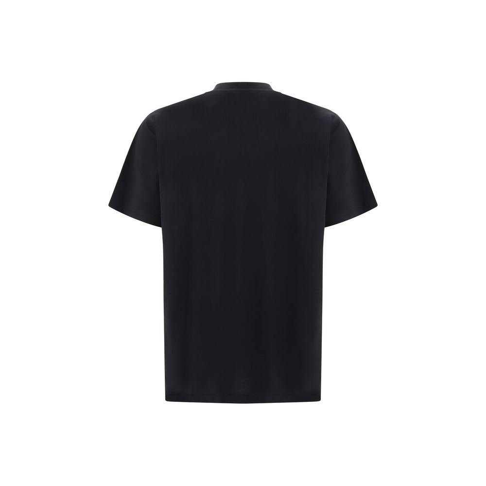 Moschino Black Cotton T-Shirt Moschino