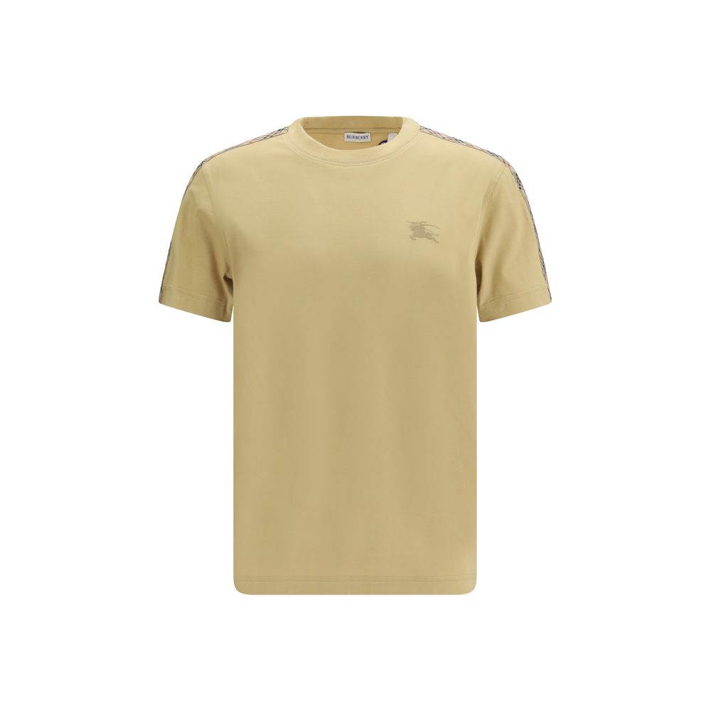 Burberry Beige Cotton T-Shirt Burberry