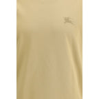 Burberry Beige Cotton T-Shirt Burberry