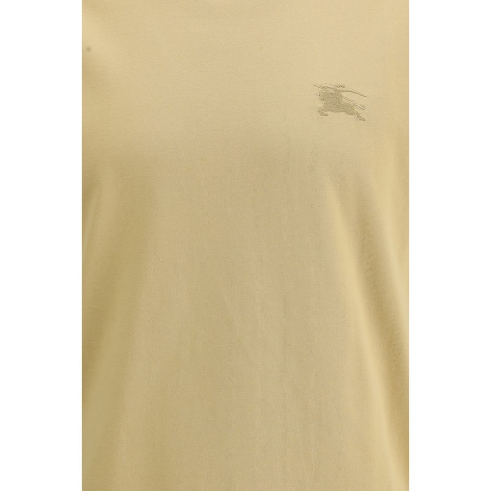 Burberry Beige Cotton T-Shirt Burberry