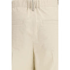 Brunello Cucinelli Beige Cotton Casual Pants