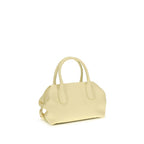 Multicolor THEMOIRè fibrous handbag with textured design, featuring a versatile shape and vibrant woven fibers.