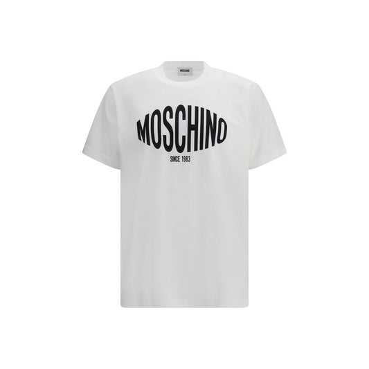 Moschino White Cotton T-Shirt Moschino