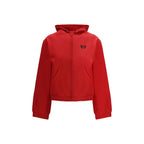 Balenciaga Red Cotton Sweatshirt