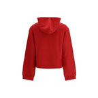 Balenciaga Red Cotton Sweatshirt