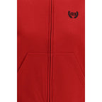 Balenciaga Red Cotton Sweatshirt