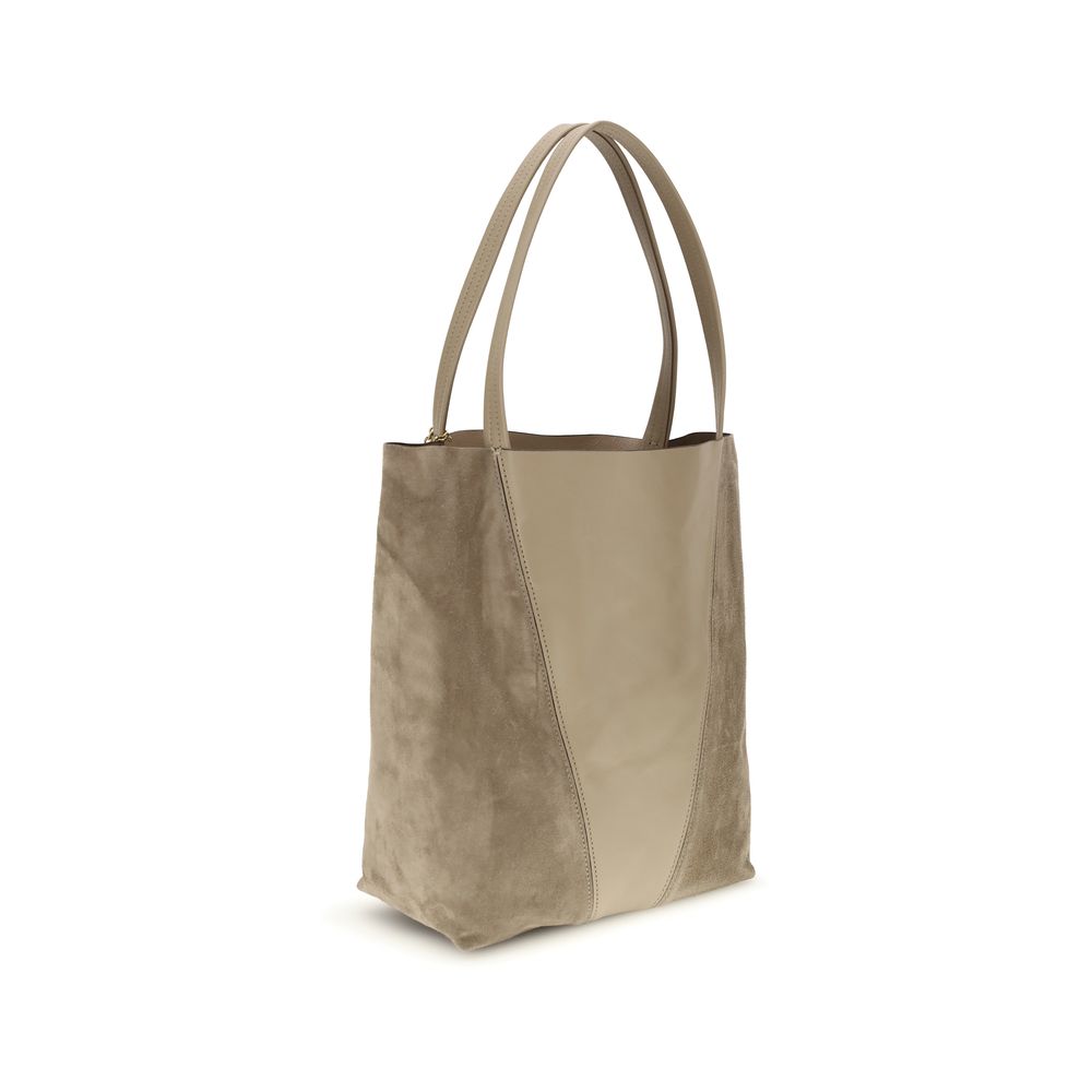 Chloé Beige Calf Leather Bos Taurus Shoulder Bag Chloé