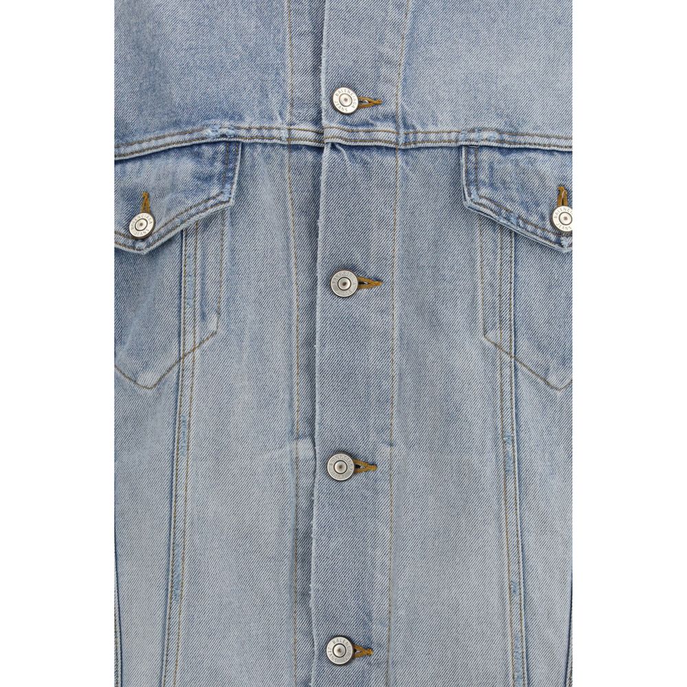 Balenciaga Light Blue Cotton Denim Jacket Balenciaga