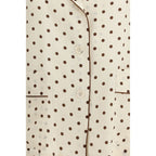 P.A.R.O.S.H. Cream Silk Pattern Shirt P.A.R.O.S.H.