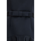 P.A.R.O.S.H. Blue Polyester Casual Dress