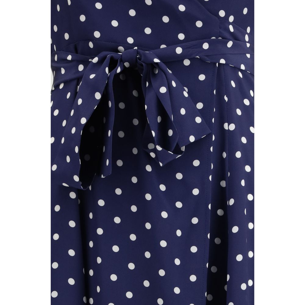 P.A.R.O.S.H. Blue Silk Casual Dress P.A.R.O.S.H.