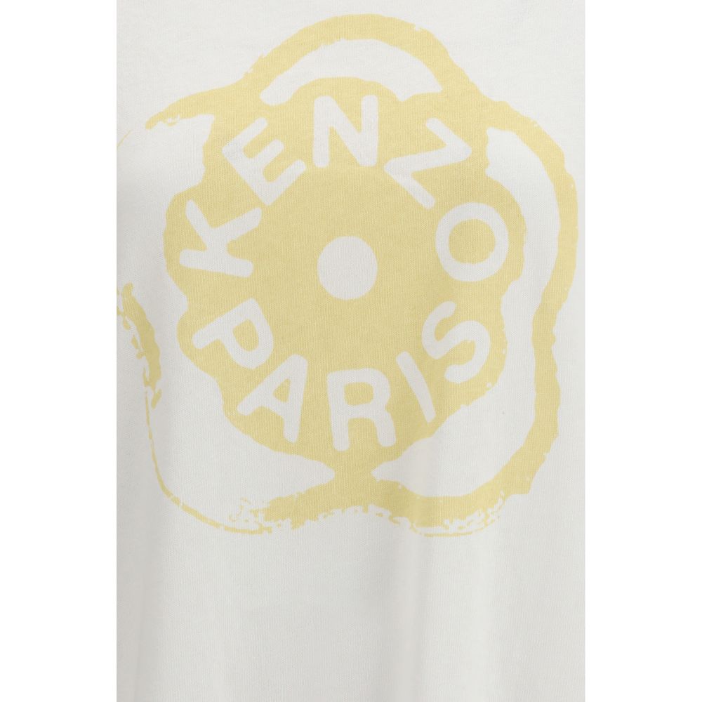 Kenzo White Cotton T-Shirt Kenzo