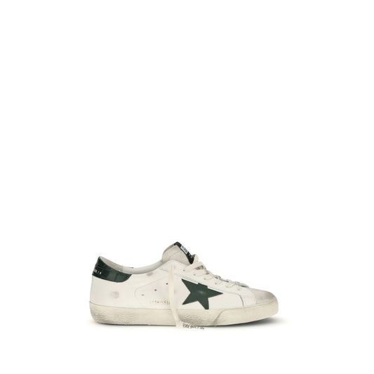 Golden Goose White Calf Leather Bos Taurus Low Top Sneakers Golden Goose