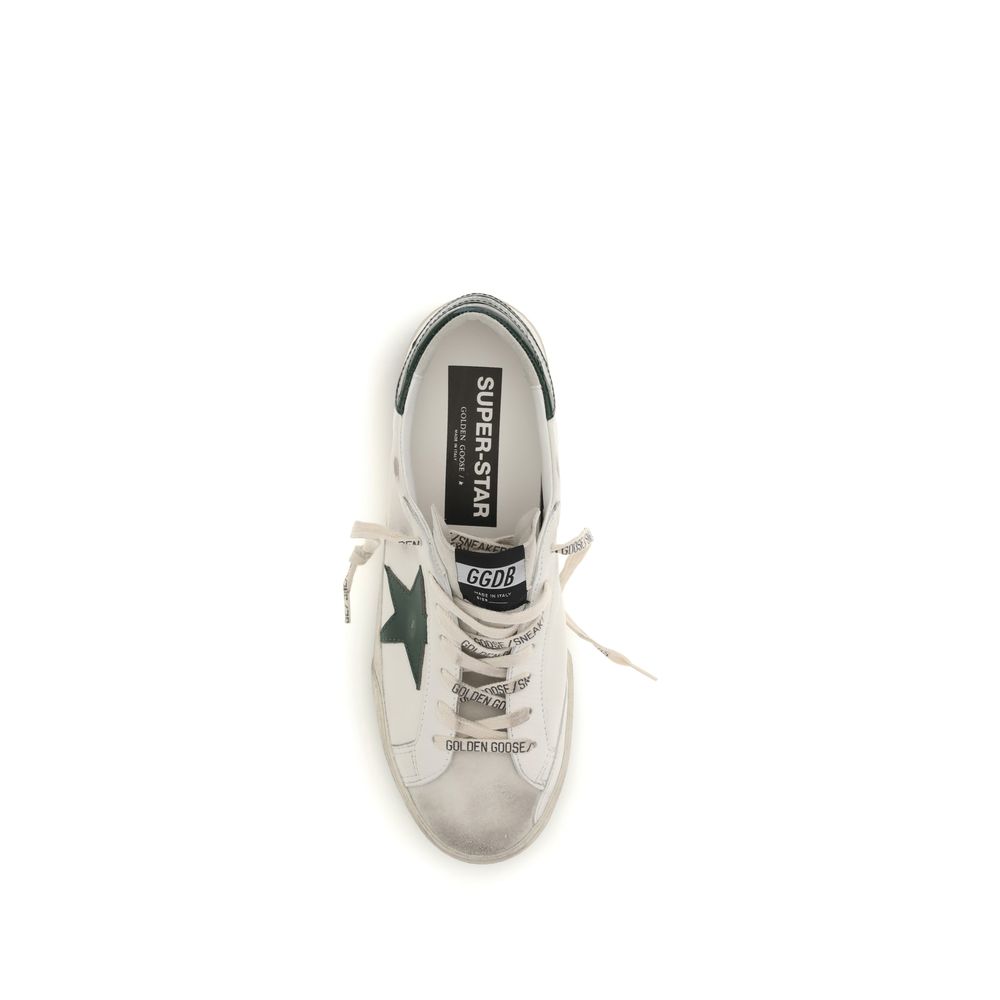 Golden Goose White Calf Leather Bos Taurus Low Top Sneakers Golden Goose