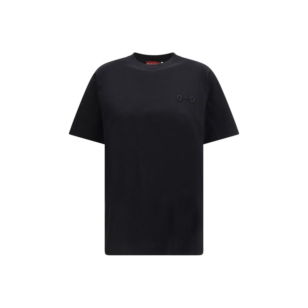 Gucci Black Cotton T-Shirt Gucci