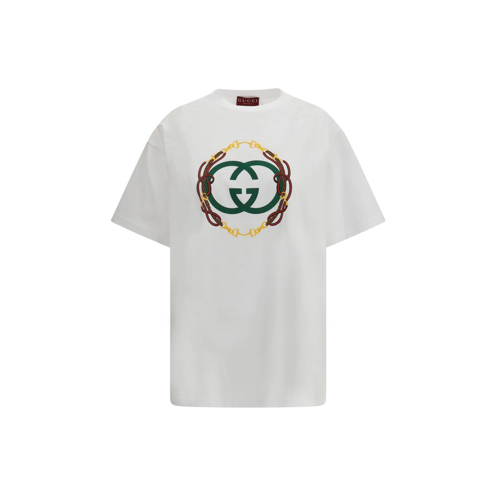 Gucci White Cotton T-Shirt Gucci