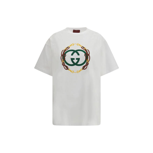 Gucci White Cotton T-Shirt Gucci