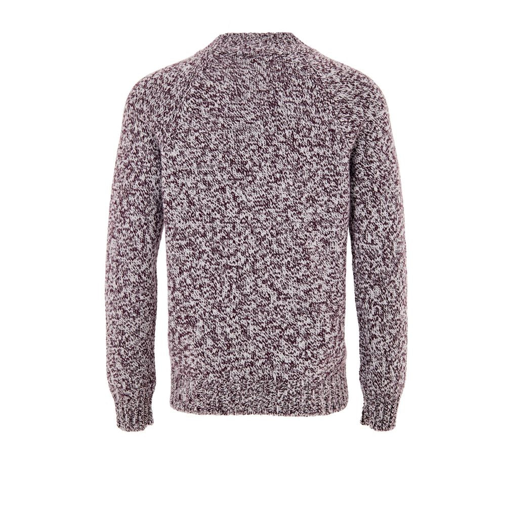 Gran Sasso Bordeaux Wool Turtleneck