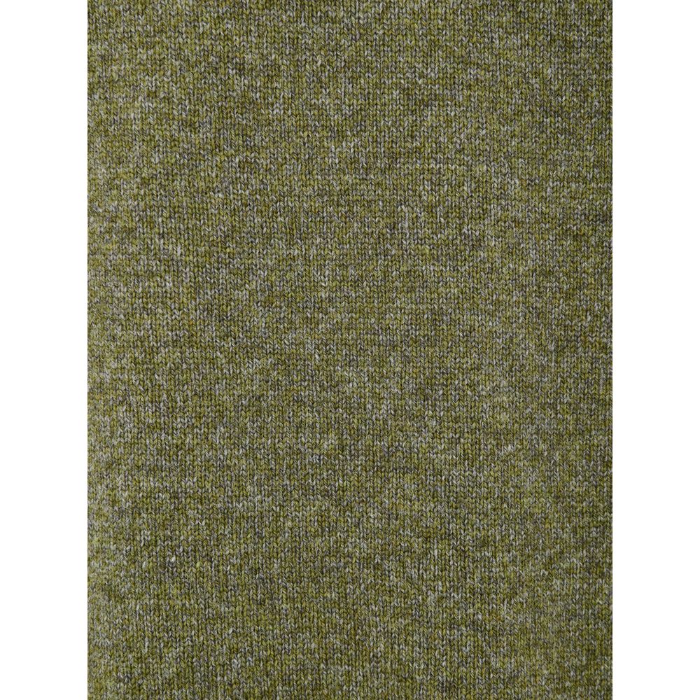 Gran Sasso Green Wool Turtleneck