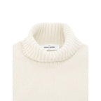 Gran Sasso White Wool Turtleneck