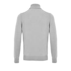 Gran Sasso Gray Wool Turtleneck