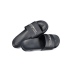Tommy Hilfiger Blue Polyurethane Men Slipper Tommy Hilfiger
