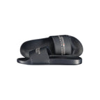 Tommy Hilfiger Blue Polyurethane Men Slipper Tommy Hilfiger