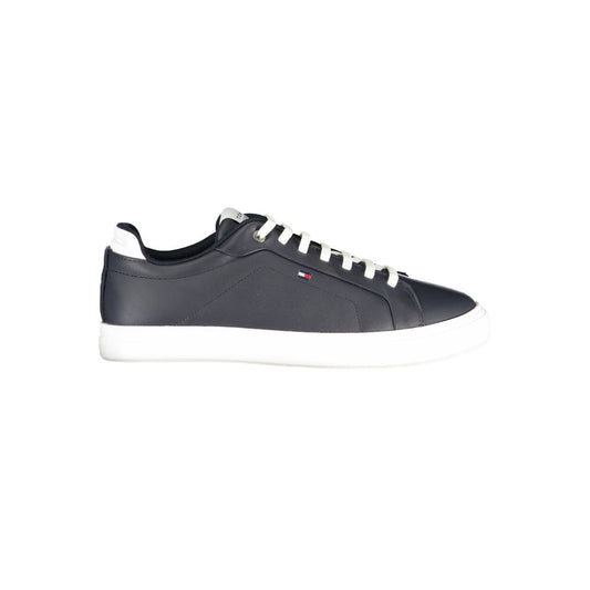 Tommy Hilfiger Blue Polyurethane Men Sneaker Tommy Hilfiger
