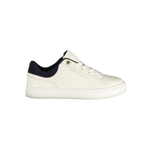 Tommy Hilfiger Bianco Poliuretano Donna Sneaker Tommy Hilfiger