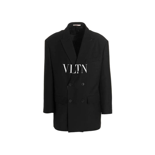 Valentino Garavani Black Silk Blazer Valentino Garavani