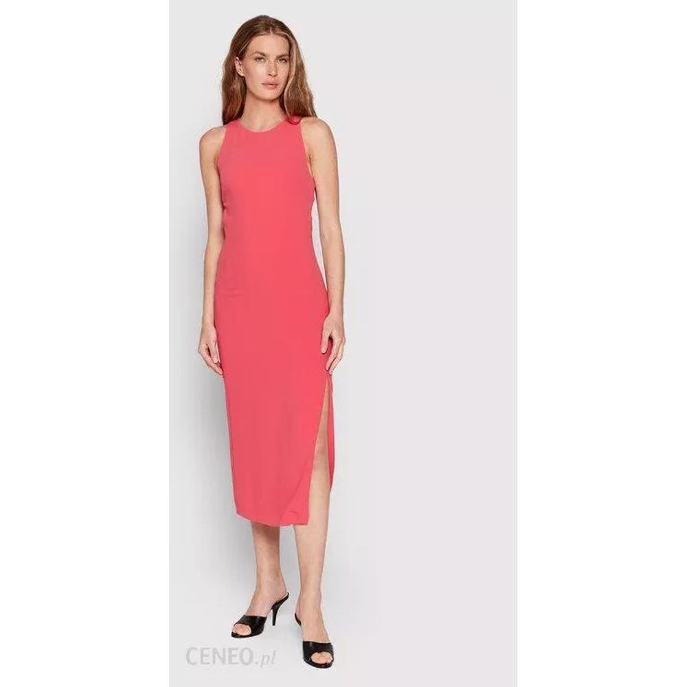 Patrizia Pepe Red Polyester Casual Dress - Eljoys Fashion 