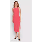 Patrizia Pepe Red Polyester Casual Dress - Eljoys Fashion 