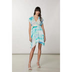 Patrizia Pepe Turquoise Polyester Casual Dress