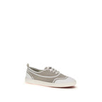 Carel Paris Beige Cotton Low Top Sneakers Carel Paris