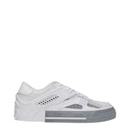 Dolce & Gabbana White Leather Low Top Sneakers Dolce & Gabbana
