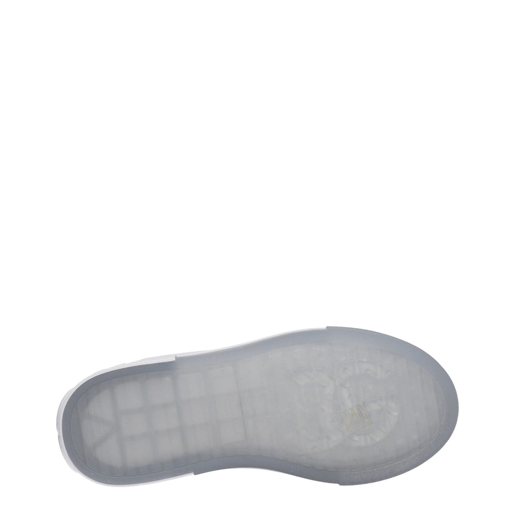 Dolce & Gabbana White Leather Low Top Sneakers Dolce & Gabbana