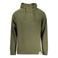 Green Rifle Cotton Men's Sweatshirt with a relaxed fit, featuring the brand's logo on the front and ribbed cuffs and hem.