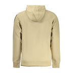 Beige cotton men's sweatshirt by Rifle, featuring a casual fit and soft fabric, ideal for comfortable everyday wear.