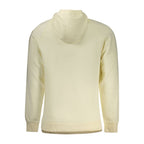 White cotton men's sweatshirt by Rifle featuring a comfortable fit and classic design, perfect for casual wear.