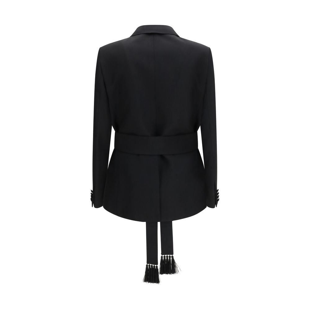 Valentino Black Wool Oves Aries Blazer Valentino