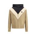 Valentino Garavani multicolor polyester shell jacket with vibrant color blocks and sleek design, perfect for stylish outerwear.