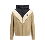 Valentino Garavani multicolor polyester shell jacket with vibrant color blocks and sleek design, perfect for stylish outerwear.
