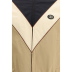 Valentino Garavani multicolor polyester shell jacket with a vibrant, patterned design and lightweight, water-resistant fabric.