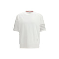 Thom Browne White Cotton Sportswear Thom Browne