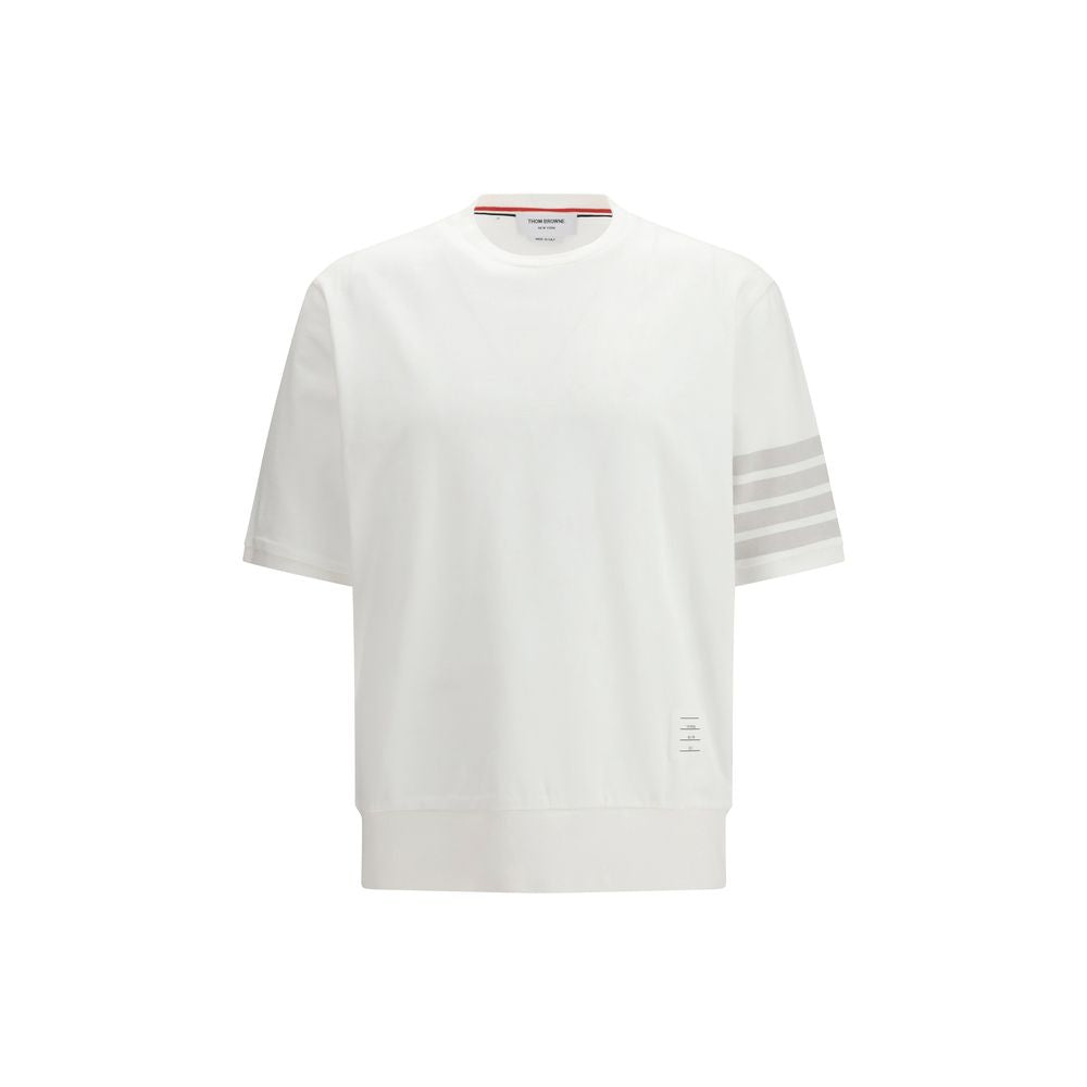Thom Browne White Cotton Sportswear Thom Browne