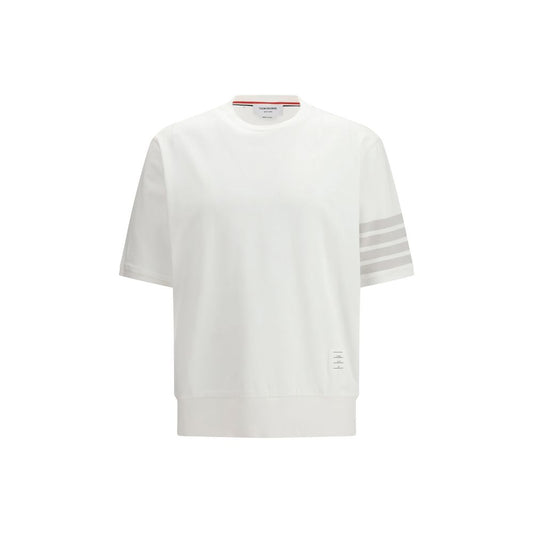 Thom Browne White Cotton Sportswear Thom Browne