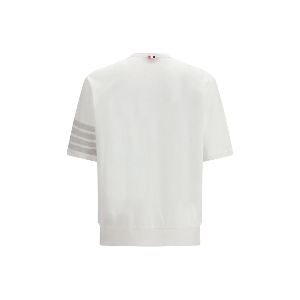 Thom Browne White Cotton Sportswear Thom Browne