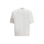 Thom Browne White Cotton Sportswear Thom Browne