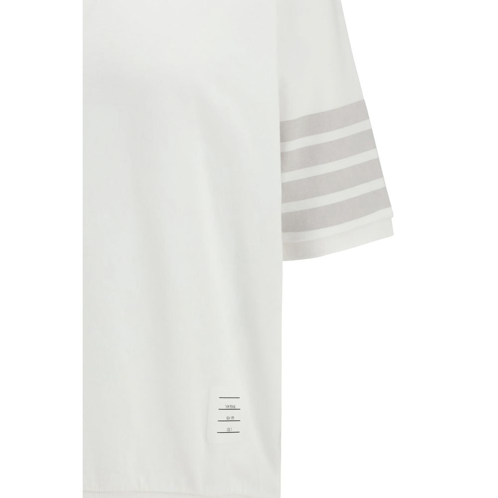 Thom Browne White Cotton Sportswear Thom Browne