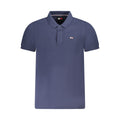 Tommy Hilfiger Blu Cotton Men Polo Shirt Tommy Hilfiger